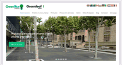 Desktop Screenshot of greenleafespana.com